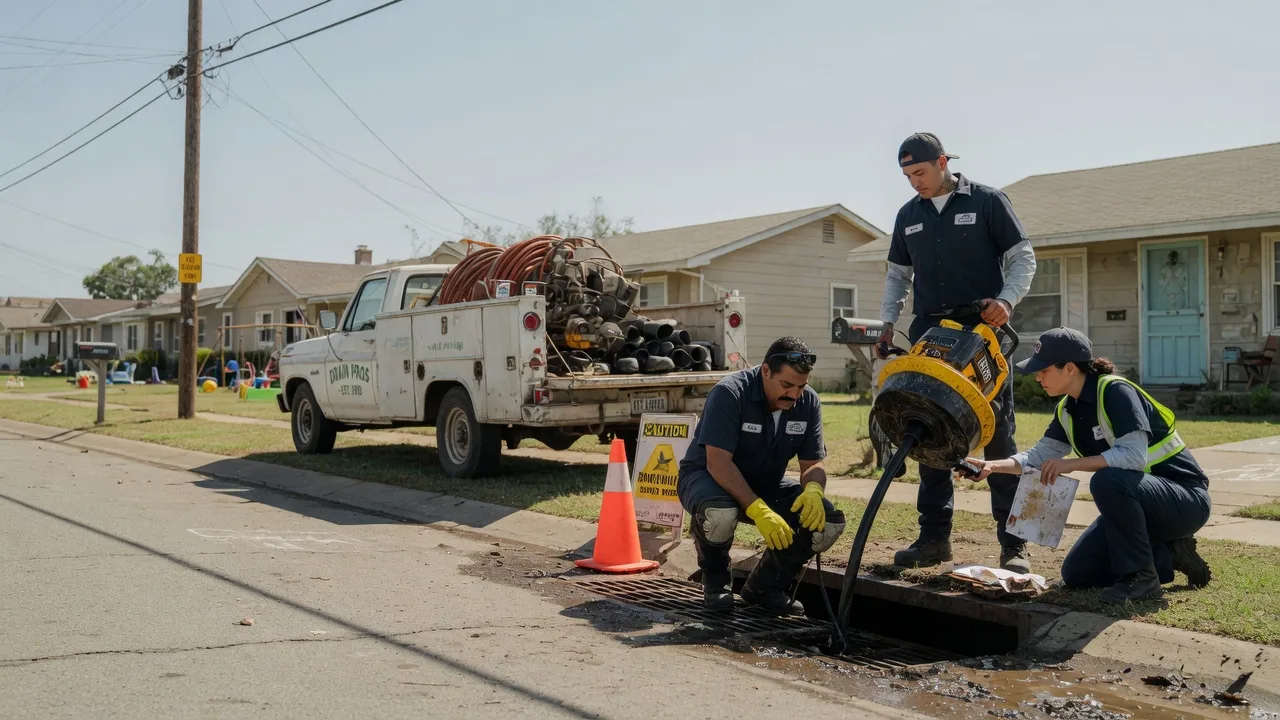 Drain Cleaning in Strawn, TX near me